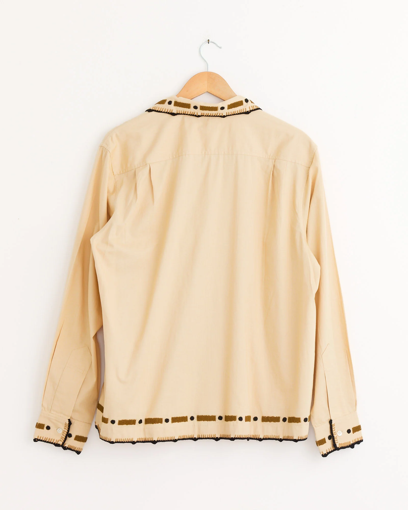 Beaded Ryegrass Shirt in Brown - Image 3