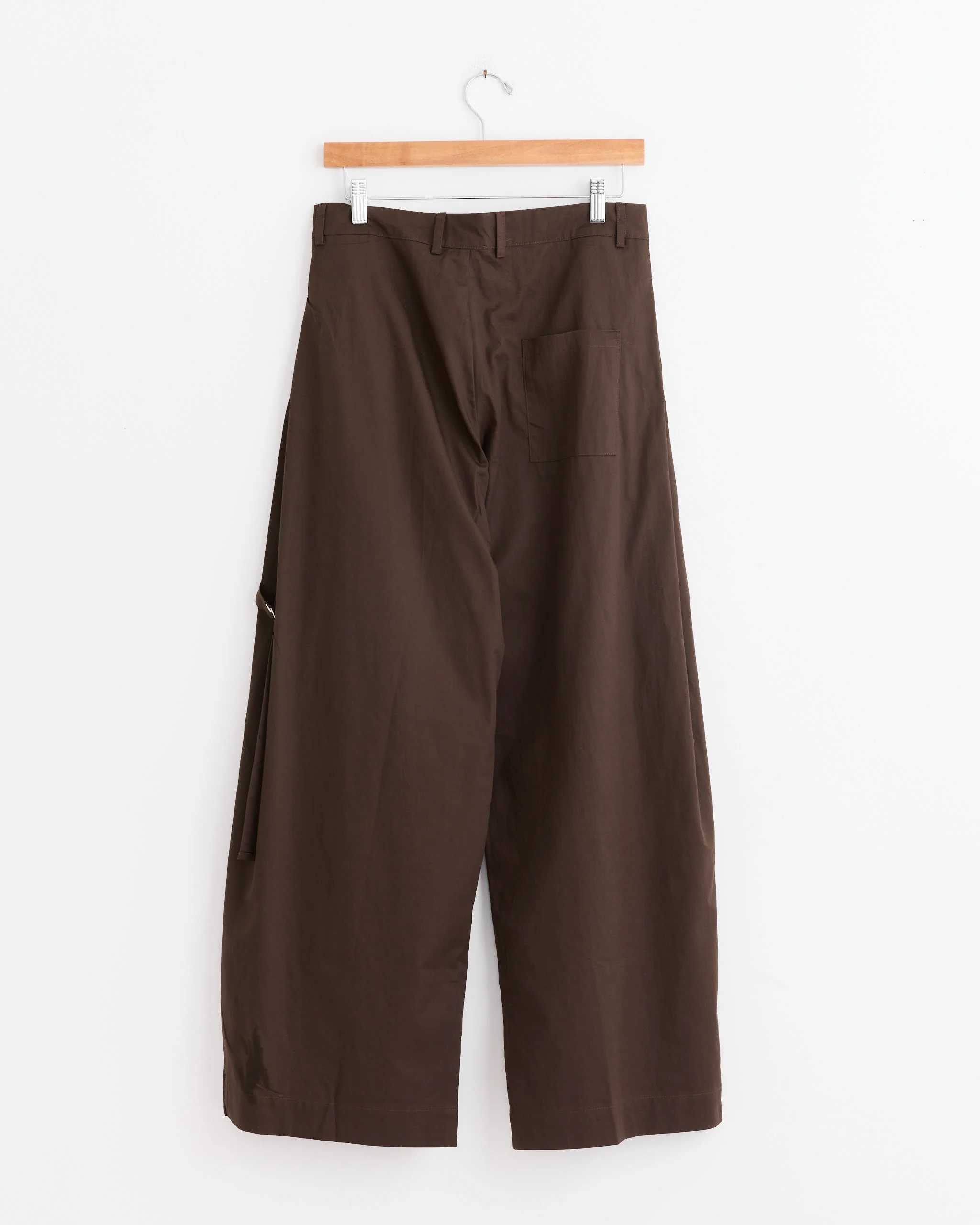 Tab Pant in Dark Brown - Image 3