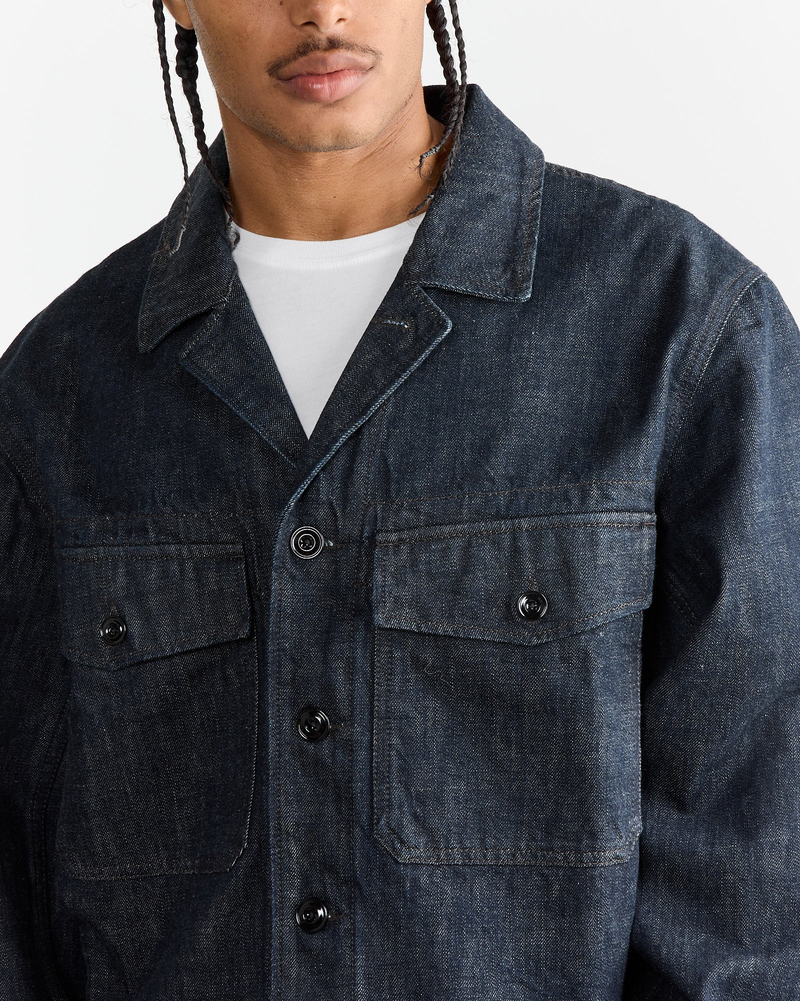 Trucker Jacket in Denim Indigo - Image 4